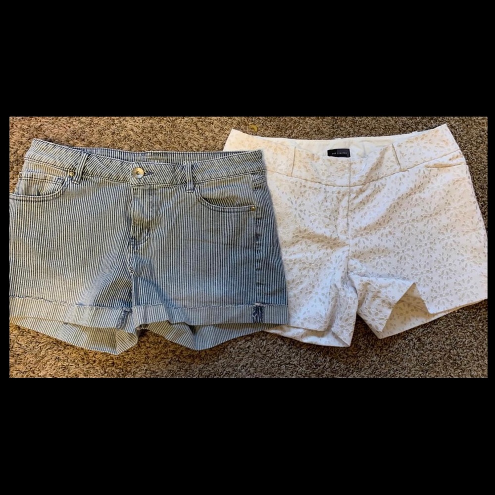 2 pair of size 12 women’s shorts